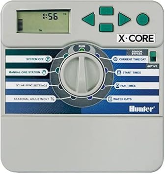 Hunter Beregnungscomputer, X-Core 401i 4 Stationen (indoor), Grau