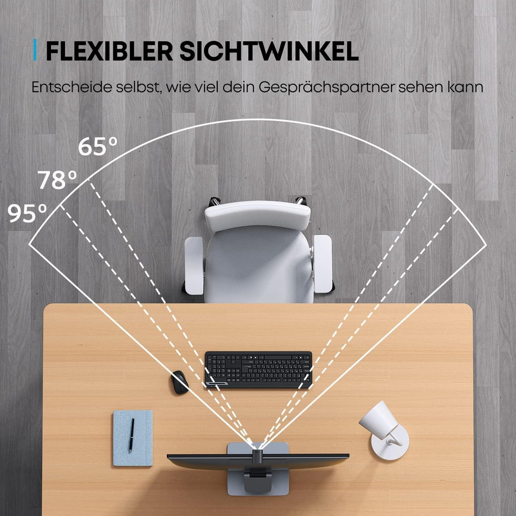 Anker PowerConf C200 2K USB-Webcam, Webcam für Laptops, Stereo-Mikrofone