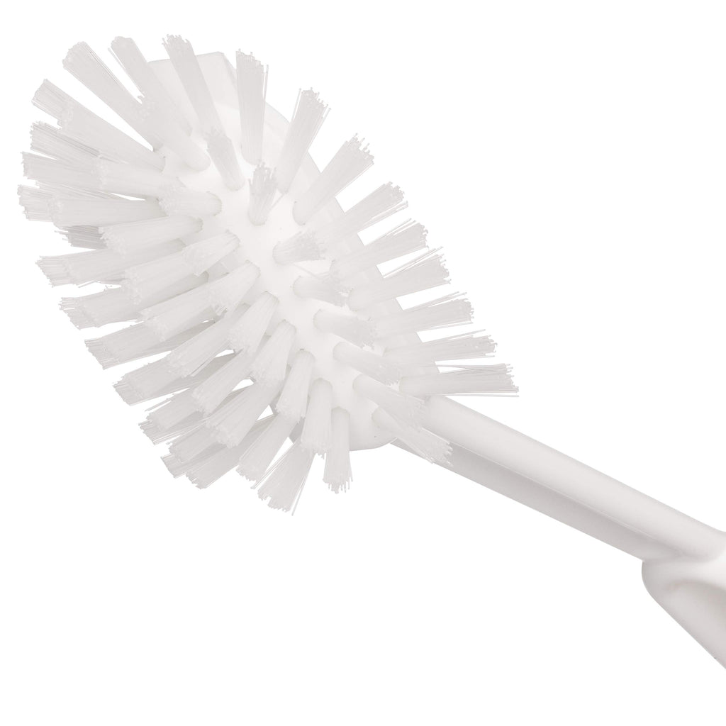 Redecker Spülbürste mit Nylonfasern robust für hartnäckigen Schmutz, Kunststoff, Weiß