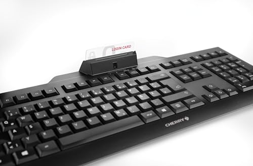 CHERRY KC 1000 SC, Kabelgebundene Security-Tastatur, Deutsch QWERTZ, Weiß