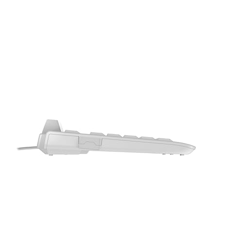 CHERRY KC 1000 SC, Kabelgebundene Security-Tastatur, Deutsch QWERTZ, Weiß