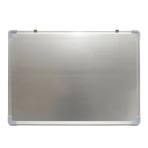 Retoo Whiteboard Magnetisch, Magnettafel, Schreibtafel mit Metallrahmen