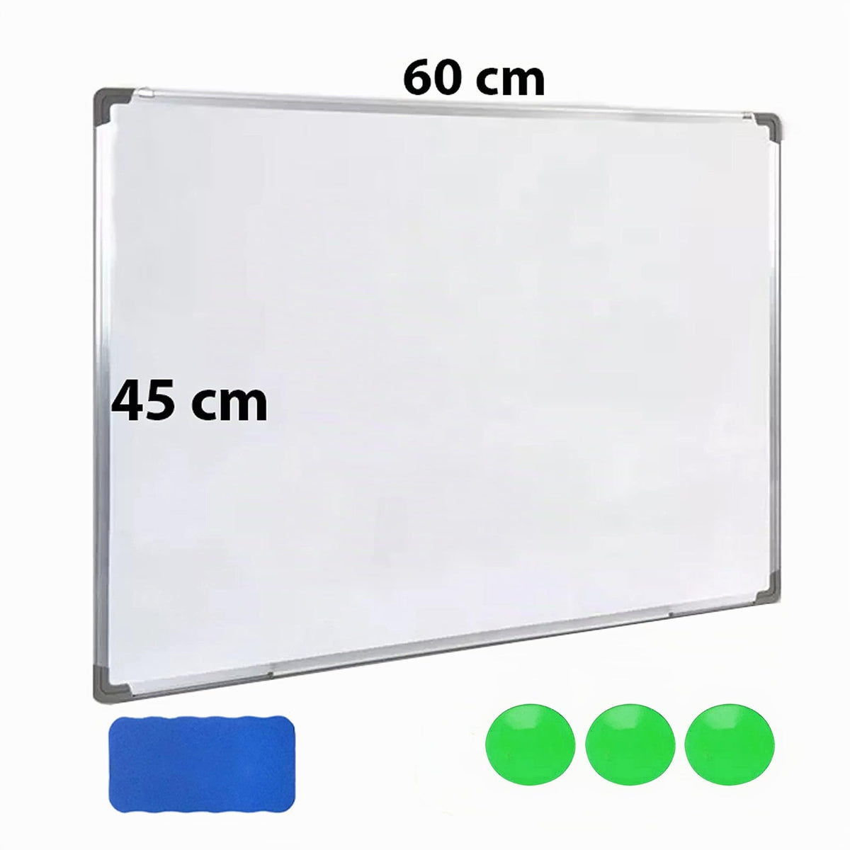 Retoo Whiteboard Magnetisch, Magnettafel, Schreibtafel mit Metallrahmen