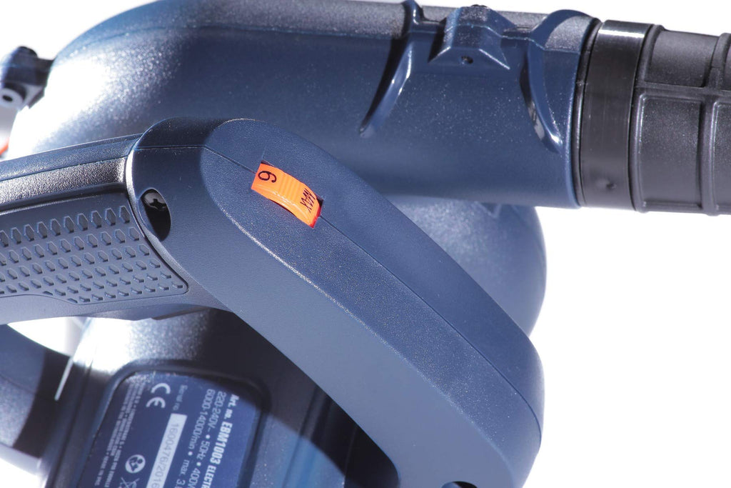 FERM FERM Elektro Staubbläser 400W - Variable Geschwindigkeit - Inkl. Staubsack und 3m Kabel
