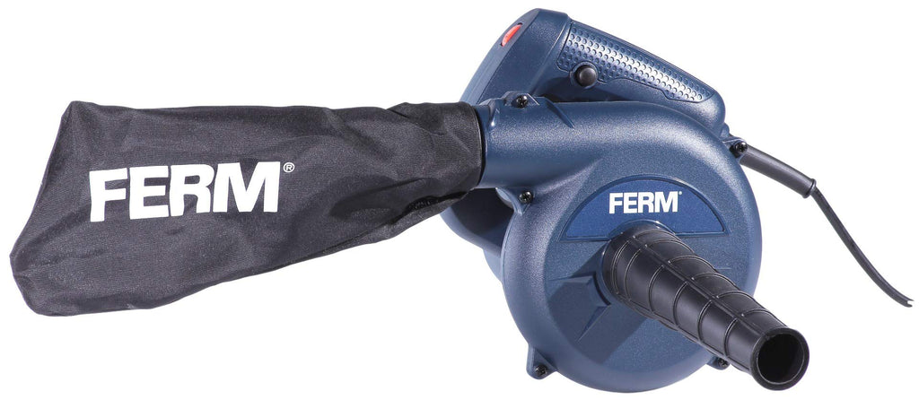 FERM FERM Elektro Staubbläser 400W - Variable Geschwindigkeit - Inkl. Staubsack und 3m Kabel