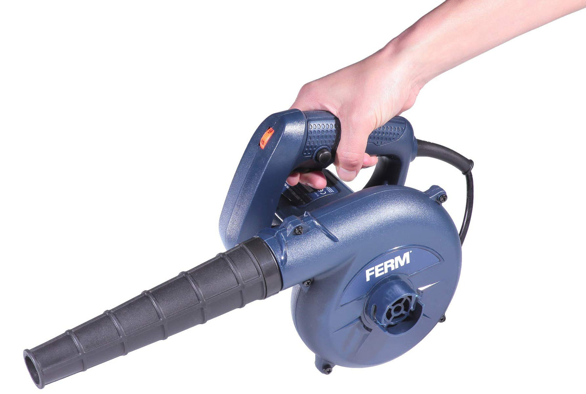 FERM FERM Elektro Staubbläser 400W - Variable Geschwindigkeit - Inkl. Staubsack und 3m Kabel