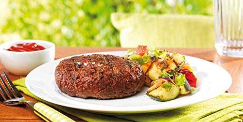 Tefal Easygrill Elektrischer Standgrill | BG90F5 | Mit Standfüßen Für Draußen | Auch Als Tischgrill Drinnen verwendbar | 2300 W | 870cm² Grillfläche | Leichte Reinigung | schwarz/Burgunderrot