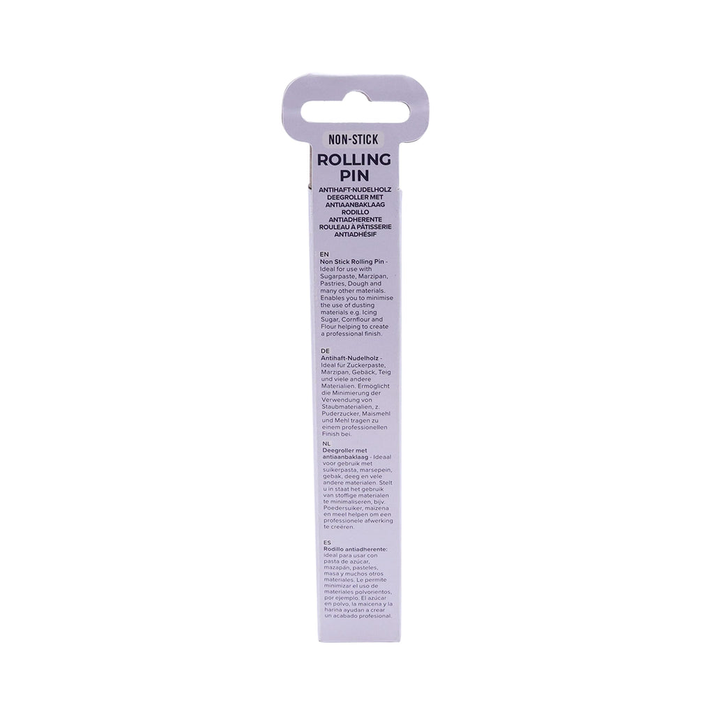 PME PP85 Antihaftbeschichteter Polyethylen-Ausrollstab 15 cm, Kunststoff, White, cm, 21.08 x 6.06 x 2.08 cm, 1 Einheiten