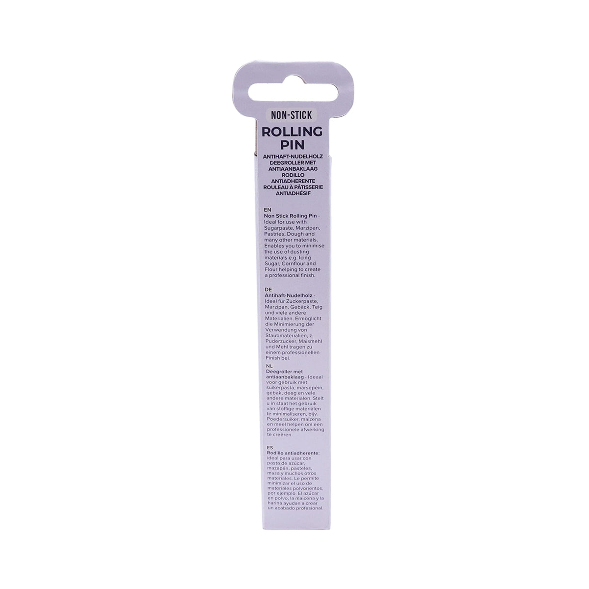 PME PP85 Antihaftbeschichteter Polyethylen-Ausrollstab 15 cm, Kunststoff, White, cm, 21.08 x 6.06 x 2.08 cm, 1 Einheiten
