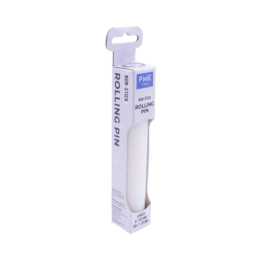 PME PP85 Antihaftbeschichteter Polyethylen-Ausrollstab 15 cm, Kunststoff, White, cm, 21.08 x 6.06 x 2.08 cm, 1 Einheiten