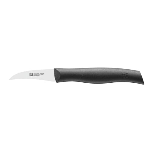 ZWILLING Twin Grip Messerset 3-teilig, Rostfreier Edelstahl, Kunststoffgriff, Schwarz