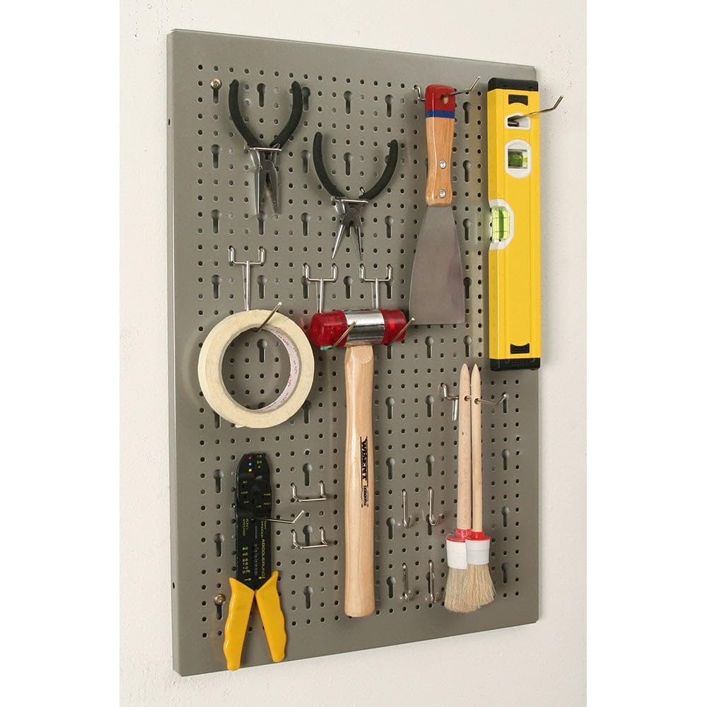 Allit Lochwandhaken-Sortiment, StorePlus, Pack mit 20 Stück, verchromt