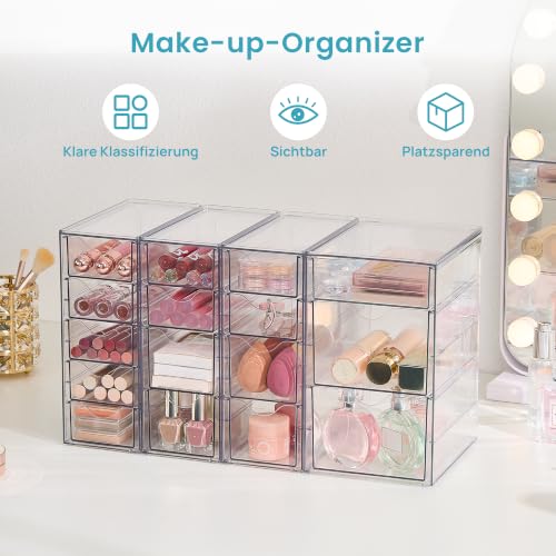 Vtopmart Schreibtisch Organizer mit 16 Schubladen