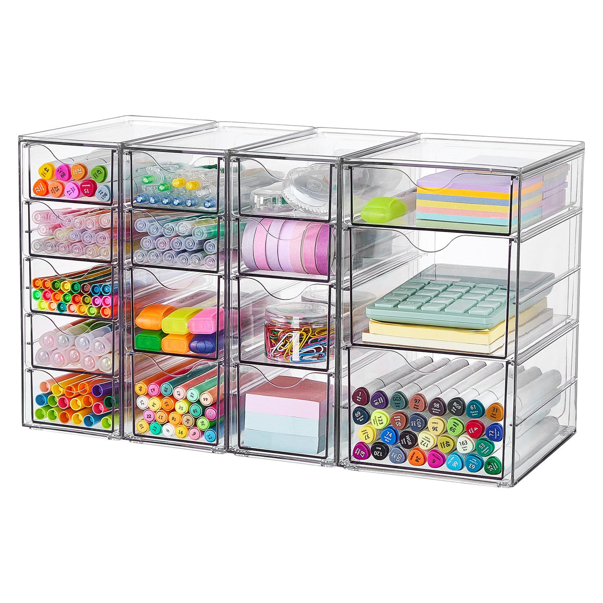 Vtopmart Schreibtisch Organizer mit 16 Schubladen