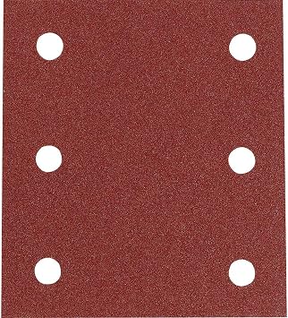 MAKITA P-33102 Klett-Schleifstreifen, 114 x 102 mm, Korn 80, 10 Stück,P-33102