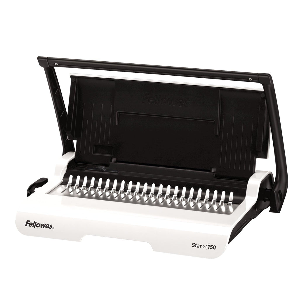 Fellowes Bindegerät „Star“ + Kammbindung (5006501), 7,9 x 45 x 24,9 cm