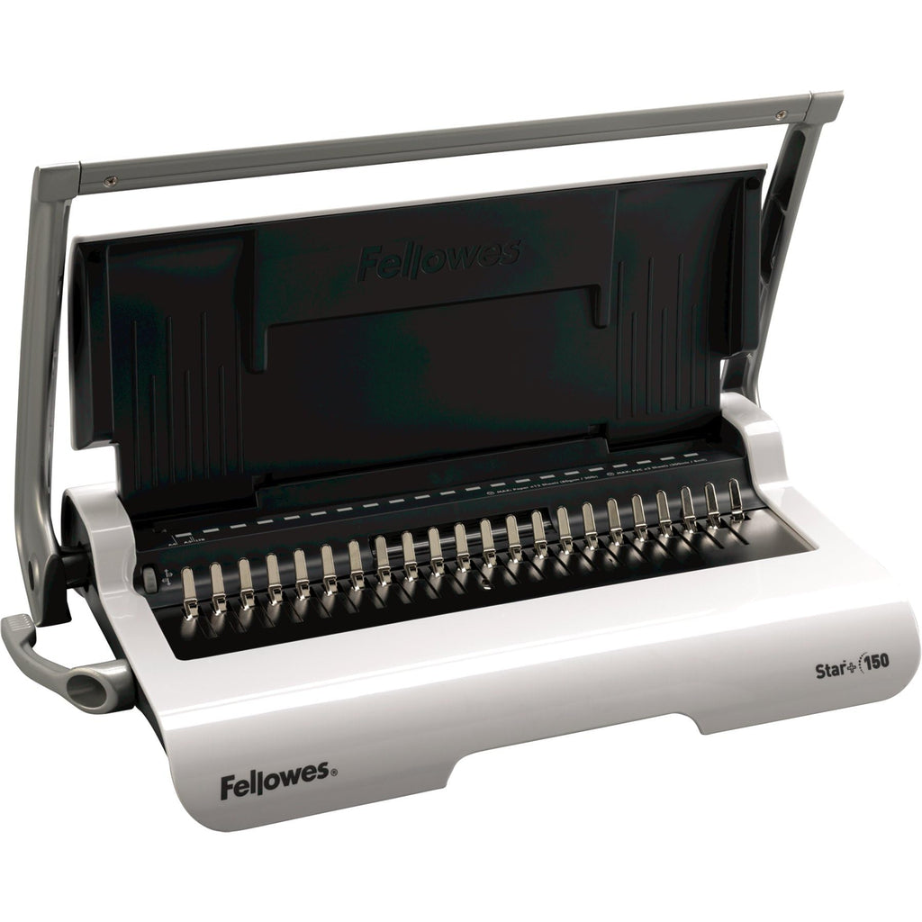 Fellowes Bindegerät „Star“ + Kammbindung (5006501), 7,9 x 45 x 24,9 cm