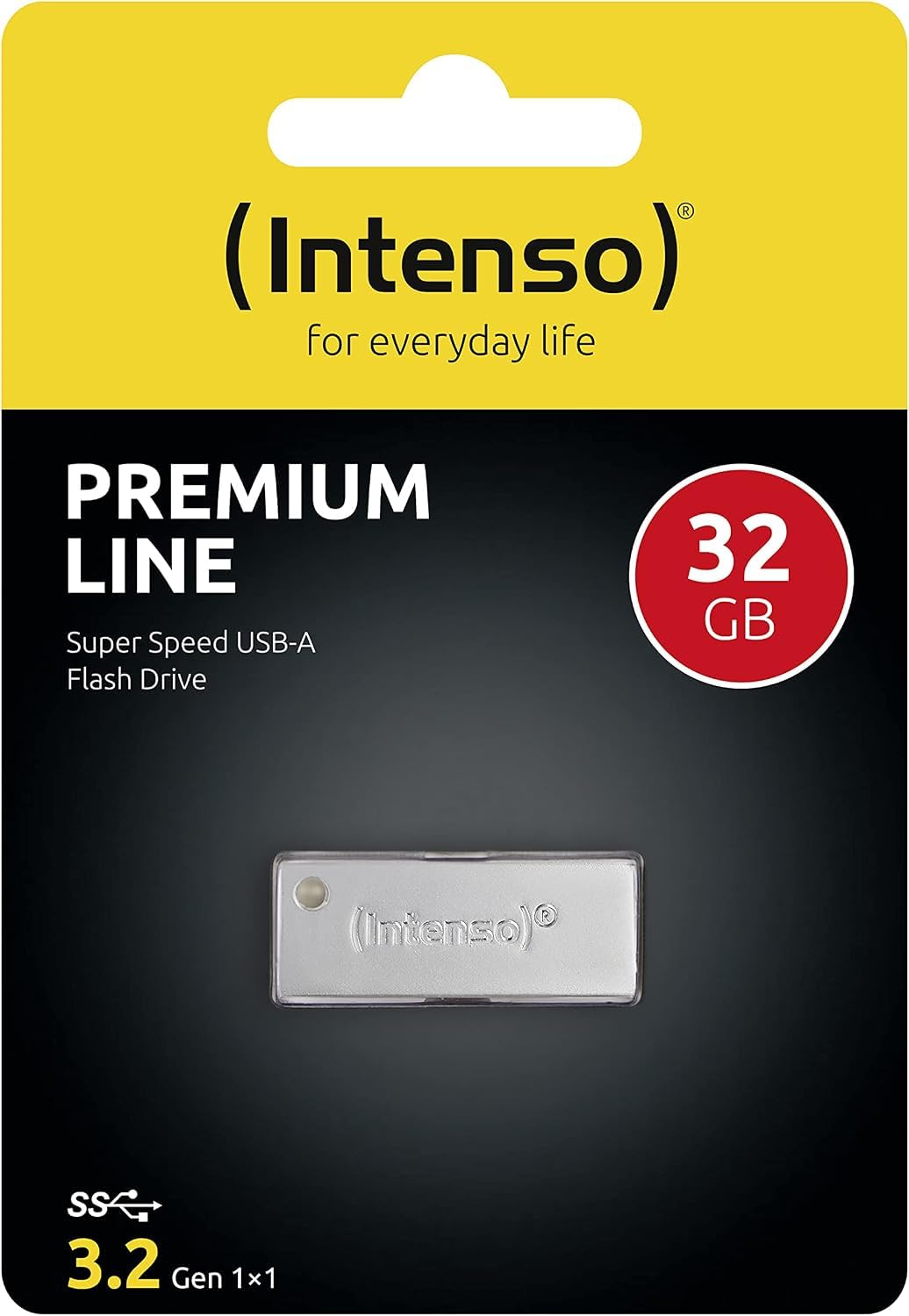 Intenso Premium Line 32 GB USB-Stick USB 3.2 Gen 1x1, silber
