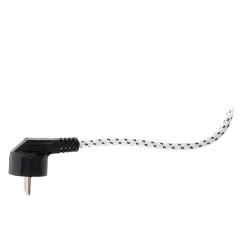 Zenitech - Bügeleisen Stromkabel 3G1 - Weiß - 3 m Länge - Idealer Ersatz für defekte Kabel - Flexibles und langlebiges Kabel - Einfache Anwendung im Haushalt - Schnelle und sichere Installation