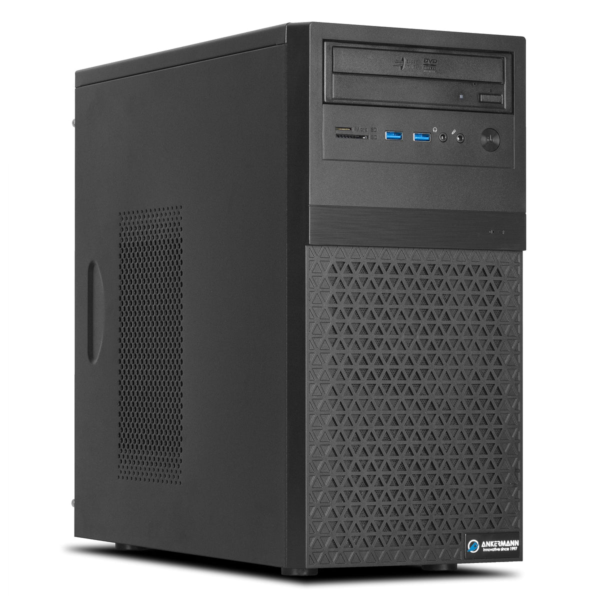 Ankermann Business Core | Intel Core i5-14400F | Nvidia GeForce GT 710 4GB | 16GB DDR5 RAM | 1TB NVMe SSD | Windows 11 | WLAN & Bluetooth | Libre Office