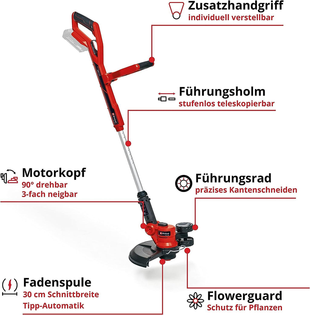 Einhell Akku-Rasentrimmer GE-CT 18/30 Li-Solo