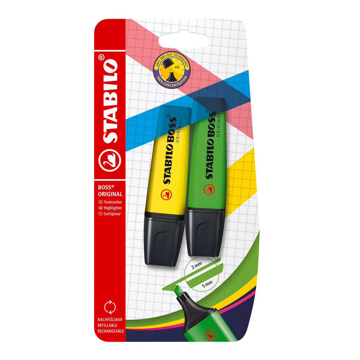 STABILO - Textmarker - BOSS ORIGINAL