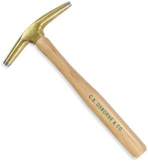 C.S. Osborne #33 7oz Bronze Head Magnetic Tipped Hammer Upholstery Ramelson by UJ Ramelson Co