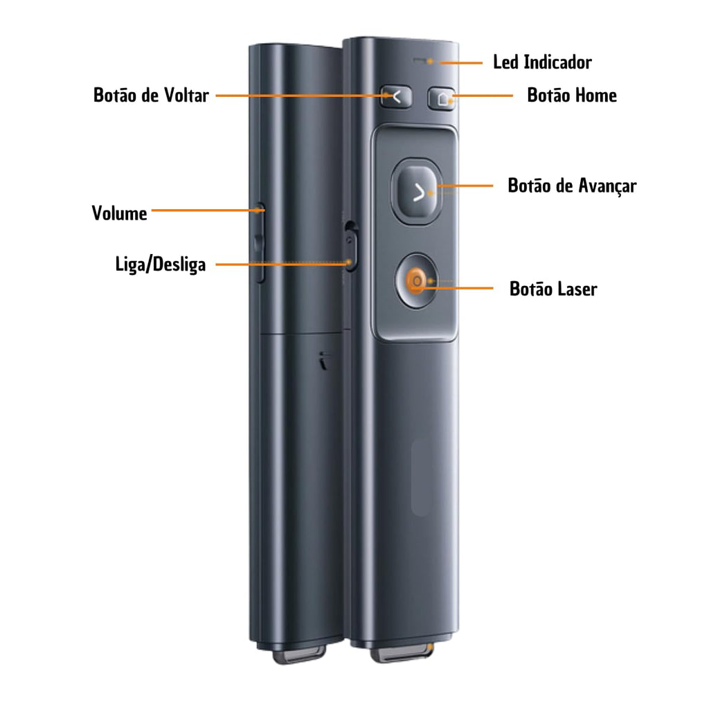Baseus Orange Dot Wireless Laser Pointer