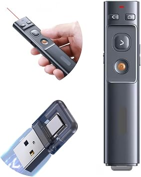 Baseus Orange Dot Wireless Laser Pointer