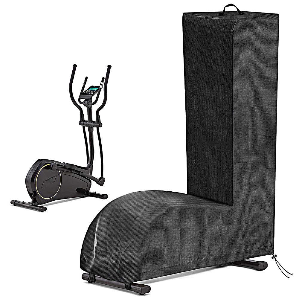 Crosstrainer Abdeckung Wasserdicht, 420D Oxford Vollständige Abdeckplane, Geeignet für Crosstrainer für Zuhause, Ellipsentrainer, Heimtrainer (175x70x175(60cm))