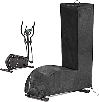 Crosstrainer Abdeckung Wasserdicht, 420D Oxford Vollständige Abdeckplane, Geeignet für Crosstrainer für Zuhause, Ellipsentrainer, Heimtrainer (175x70x175(60cm))