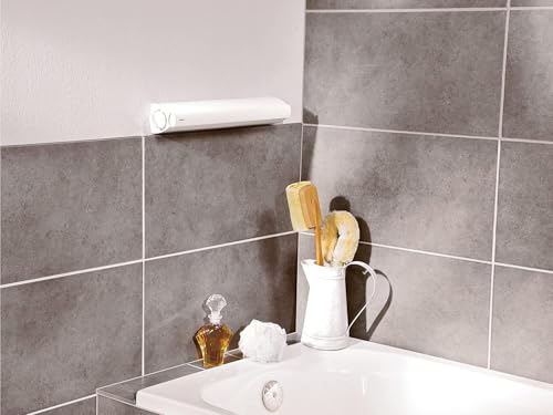 Leifheit Wandwäschetrockner Rollfix 210 Longline, 21 m Trockenlänge