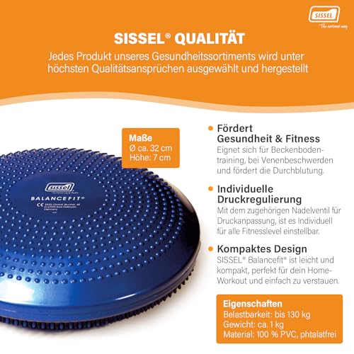 SISSEL Balancefit | Balance Kissen & Balance Pad | Sitzkissen rund