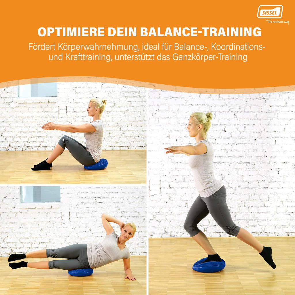 SISSEL Balancefit | Balance Kissen & Balance Pad | Sitzkissen rund