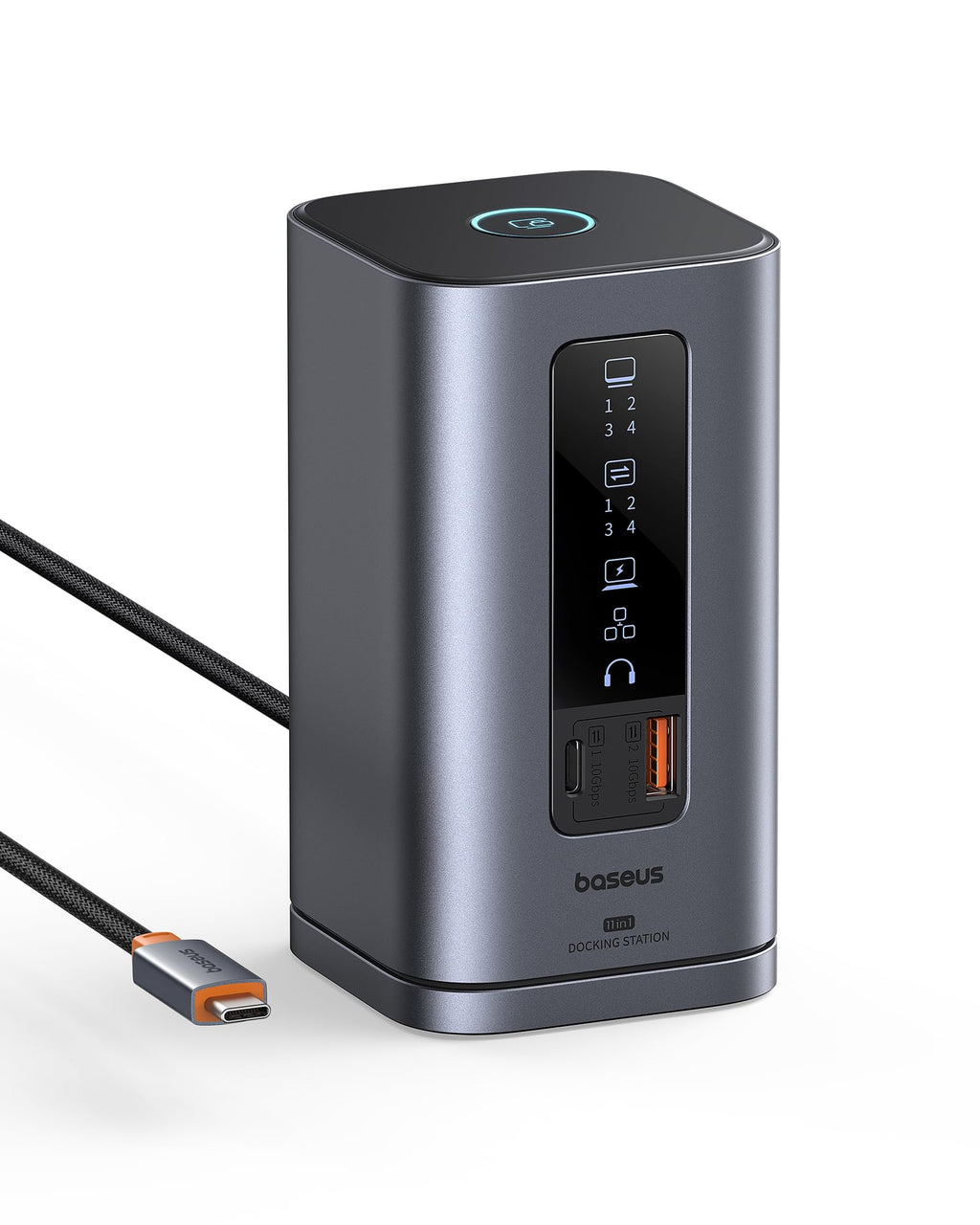 Baseus Docking Station Spacemate Series 11-in-1 3 Monitore
