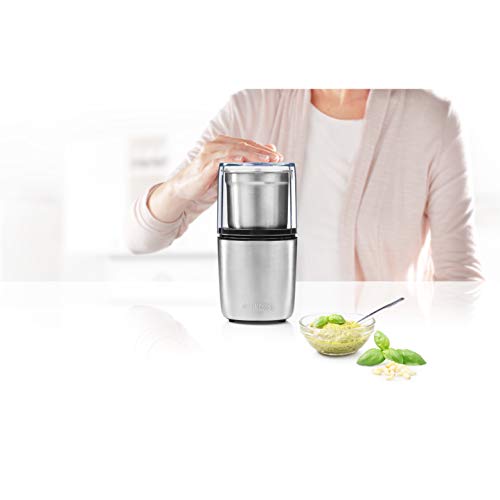 Princess Pesto Maker - Multi Zerkleinerer, mit 2 Edelstahlmessern, 200 Watt, 190 g, für feste und flüssige Zutaten, 221040
