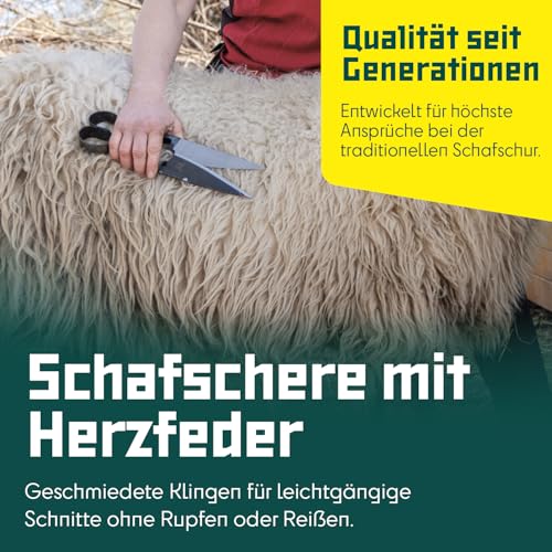 BERGER Schafschere 2722 | Profi Gartenschere | Buchsbaumschere