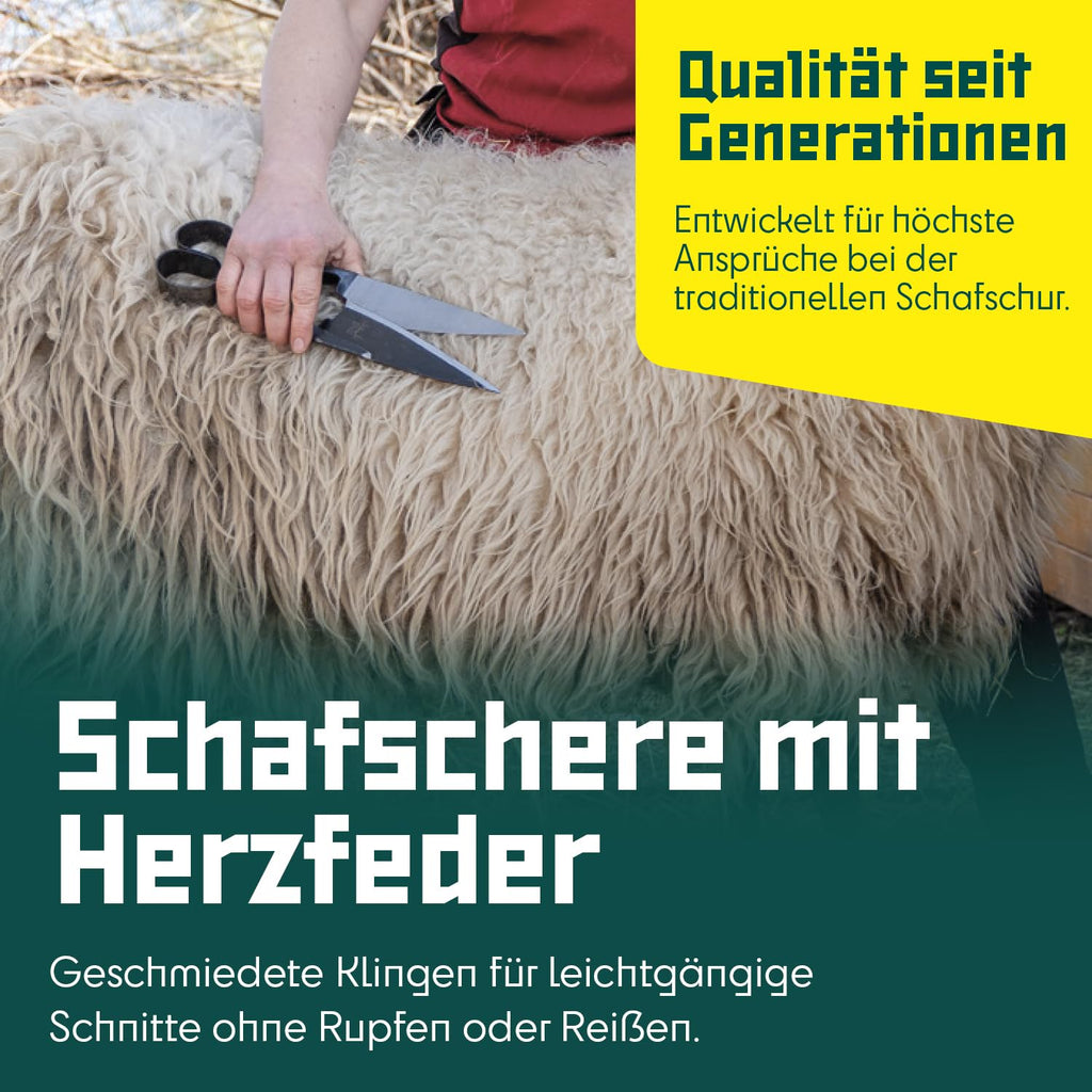 BERGER Schafschere 2722 | Profi Gartenschere | Buchsbaumschere