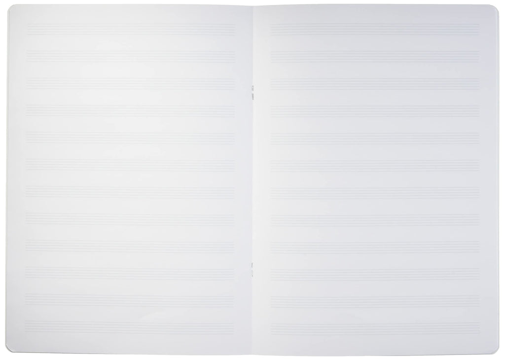 Clairefontaine 31014C Notenheft A4 8 Blatt Notenlinien 90g Türkis