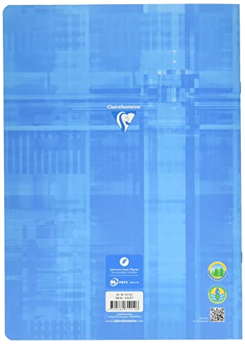 Clairefontaine 31014C Notenheft A4 8 Blatt Notenlinien 90g Türkis