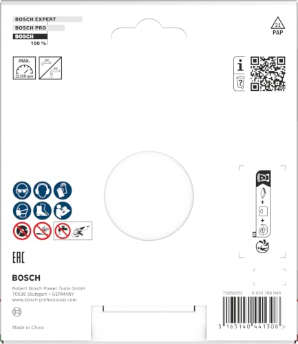 Bosch Professional 1x Diamanttrennscheibe Standard for Ceramic (für Stein, Keramik, Fliesen, Marmor, Ø 125 x 22,23 x 1,6 x 7 mm, Zubehör für Winkelschleifer)