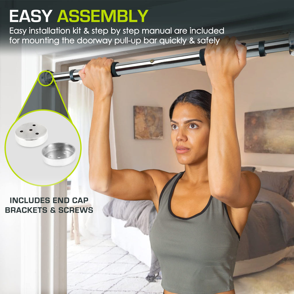 ProsourceFit Doorway Mount, Foldable, Multi-Grip, Multi-Grip Lite and Wall-Mounted Pull Up/Chin-Up Bar