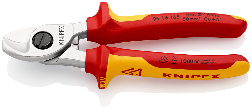KNIPEX Kabelschere, 165 mm, 95 16 165
