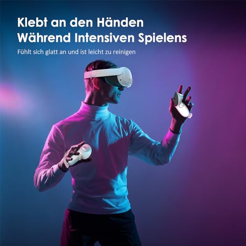 VR Anti-Rutsch Controller Gurte für Meta Quest 3/3S Griffabdeckung