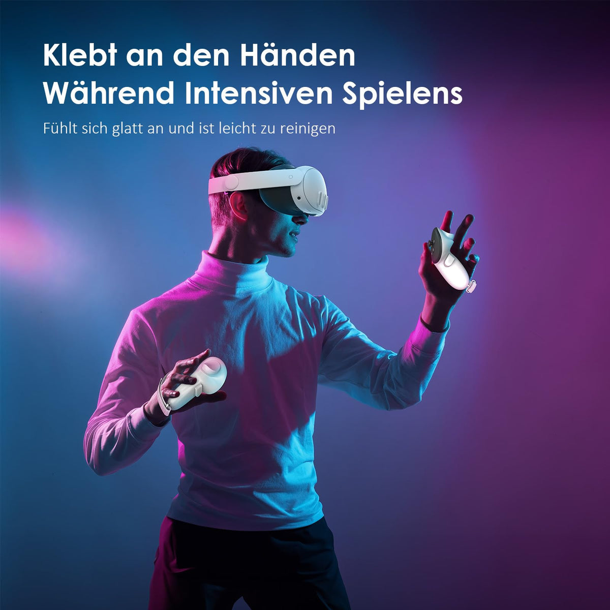 VR Anti-Rutsch Controller Gurte für Meta Quest 3/3S Griffabdeckung