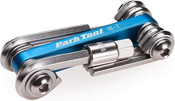 ParkTool Park Tool Unisex – Erwachsene Mini-Faltwerkzeug IB-2 I-Beam, Schwarz, Einheitsgröße