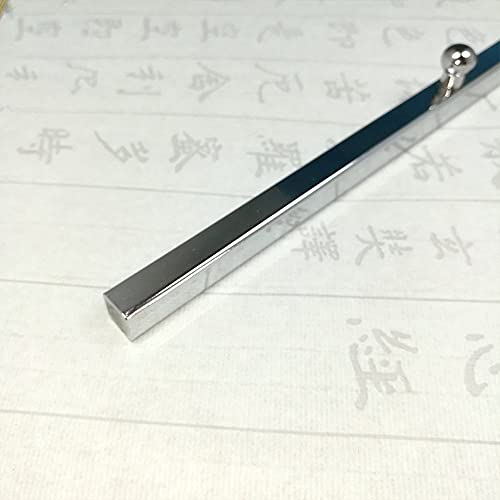 Briefbeschwerer für chinesische Kalligraphie, Malwerkzeug, Druck auf Papier, Eisen, Briefbeschwerer, 2 Stück