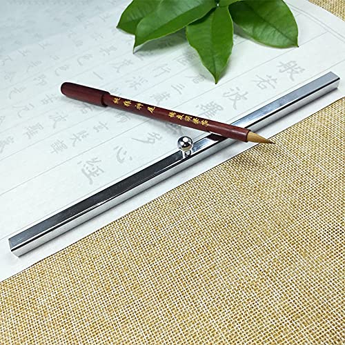 Briefbeschwerer für chinesische Kalligraphie, Malwerkzeug, Druck auf Papier, Eisen, Briefbeschwerer, 2 Stück