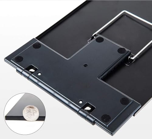 Lawei 2 Stück Schreibtisch-Dokumentenhalter Konzepthalter mit Verstellbar Clip für Briefe A4 Dokumente - bis zu 150 Blatt