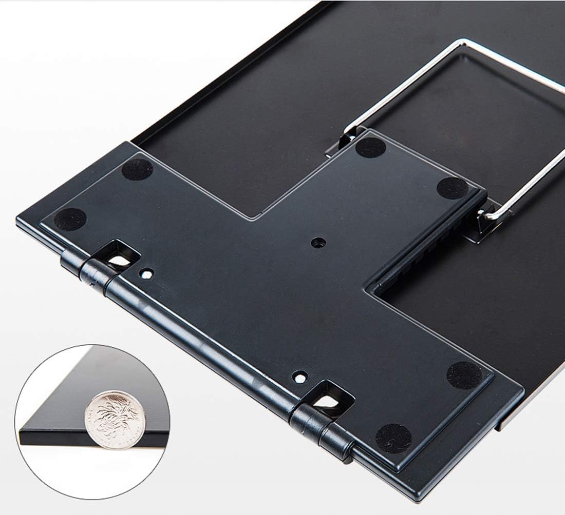 Lawei 2 Stück Schreibtisch-Dokumentenhalter Konzepthalter mit Verstellbar Clip für Briefe A4 Dokumente - bis zu 150 Blatt